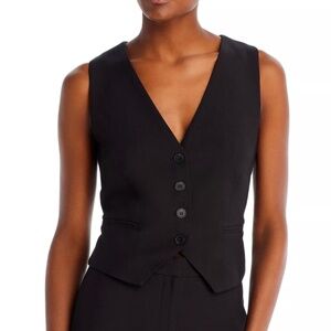 Aqua button-up-v-neck with slim fit and princess seams for shaping